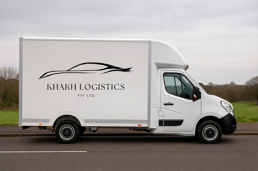 Khakh Logistics branded delivery van